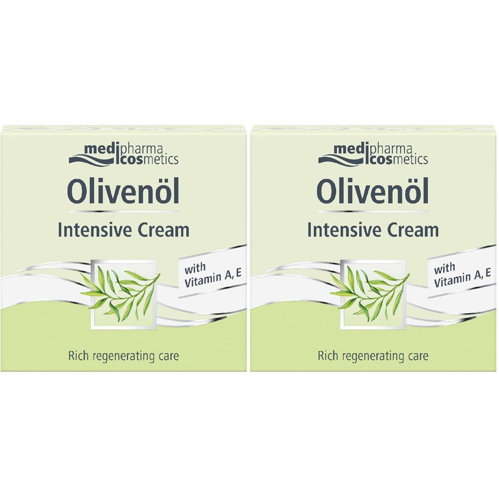 Medipharma Cosmetics Olivenöl Intensive Cream Set da 2 2x50 ml Crema