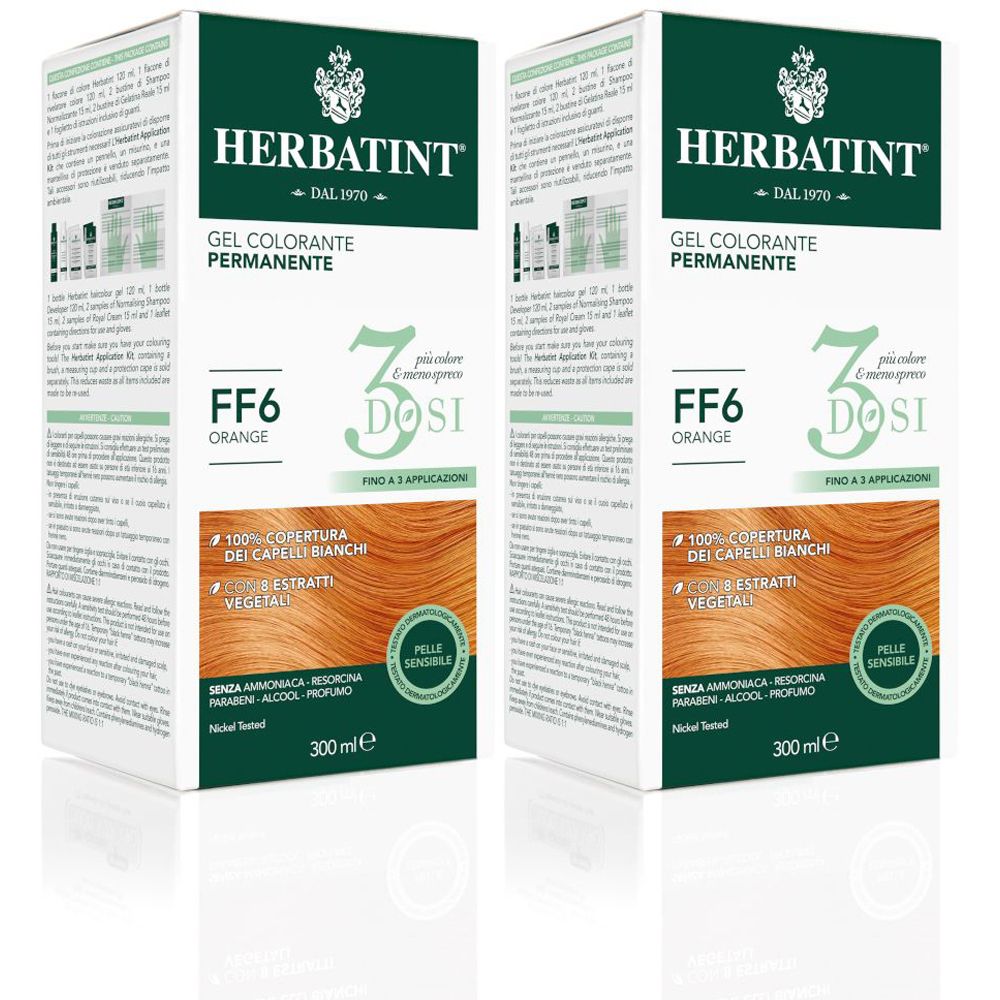 HERBATINT® 3 Dosi FF6 Orange Set da 2