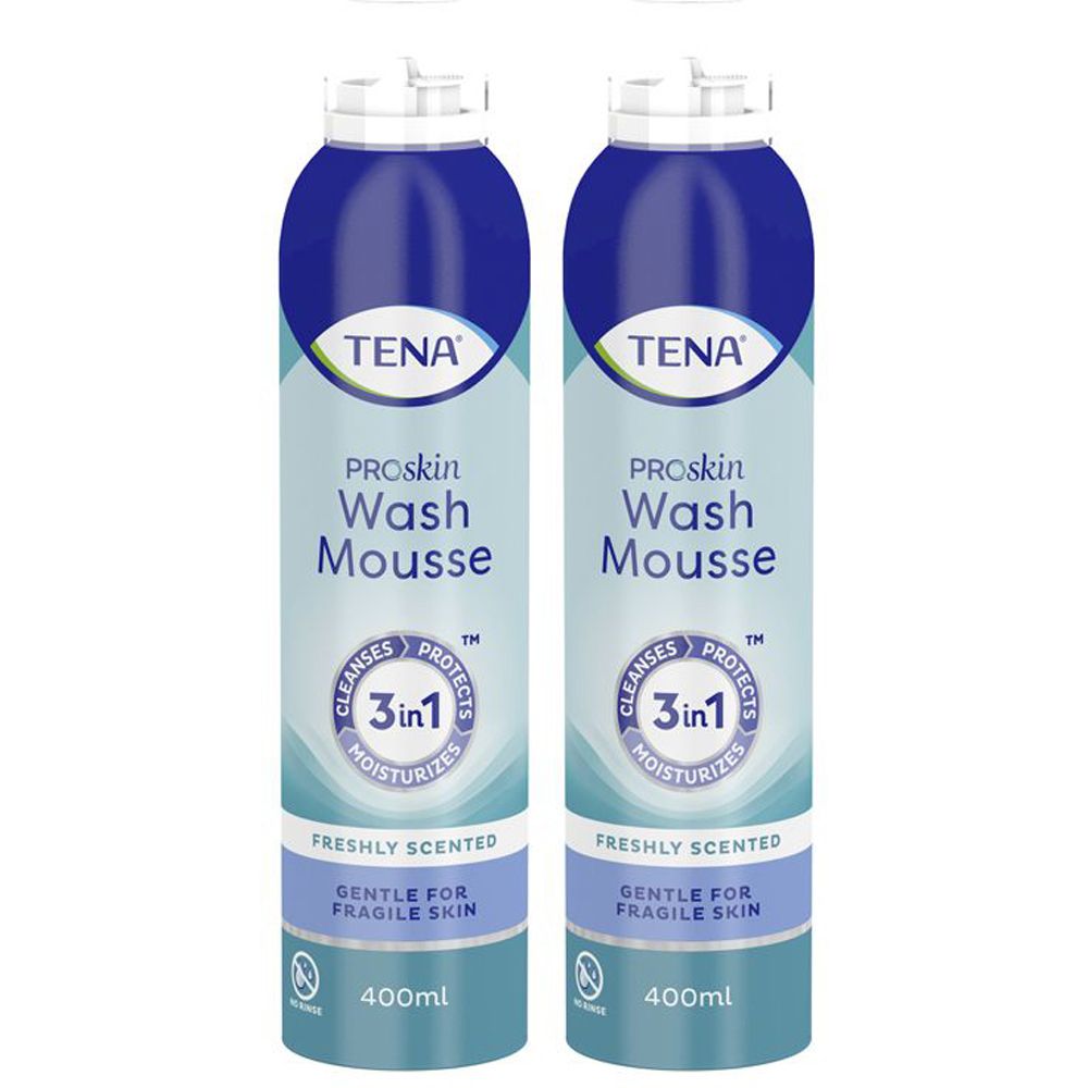 TENA ProSkin Wash Mousse Set da 2