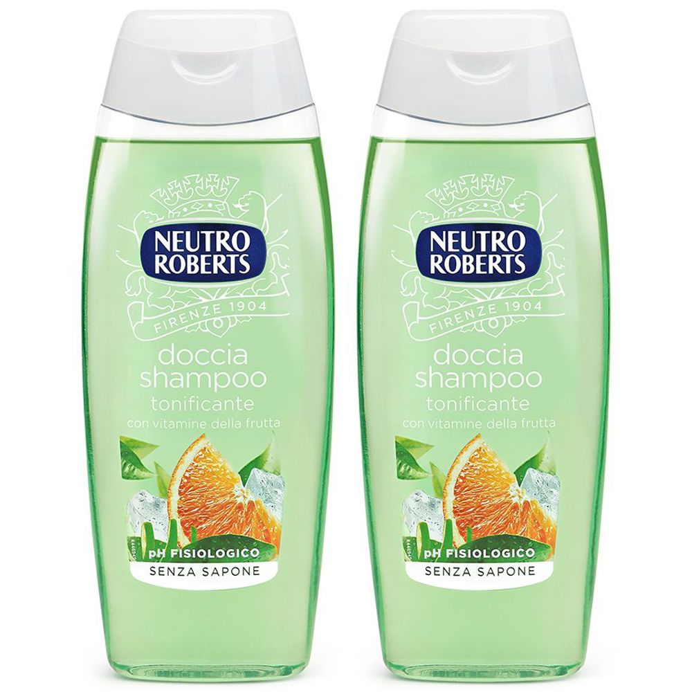 NEUTRO ROBERTS Doccia Shampoo Tonificante Set da 2