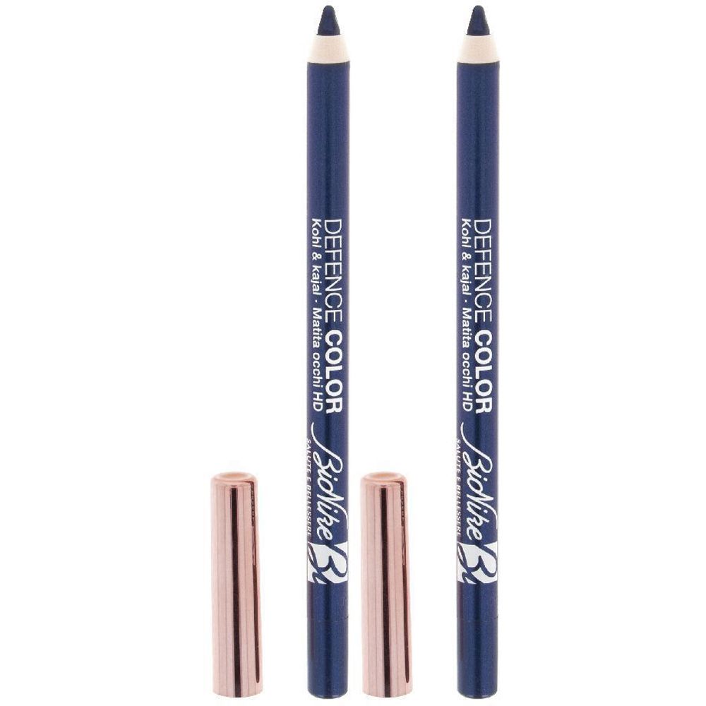 Defence Color Khol&Kajal Matita Occhi Hd 304 Bleu Marine Set da 2