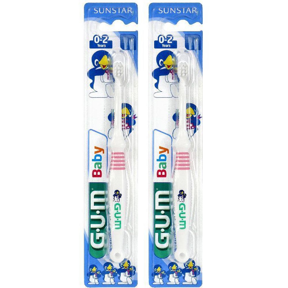GUM® Baby Spazzolino Set da 2