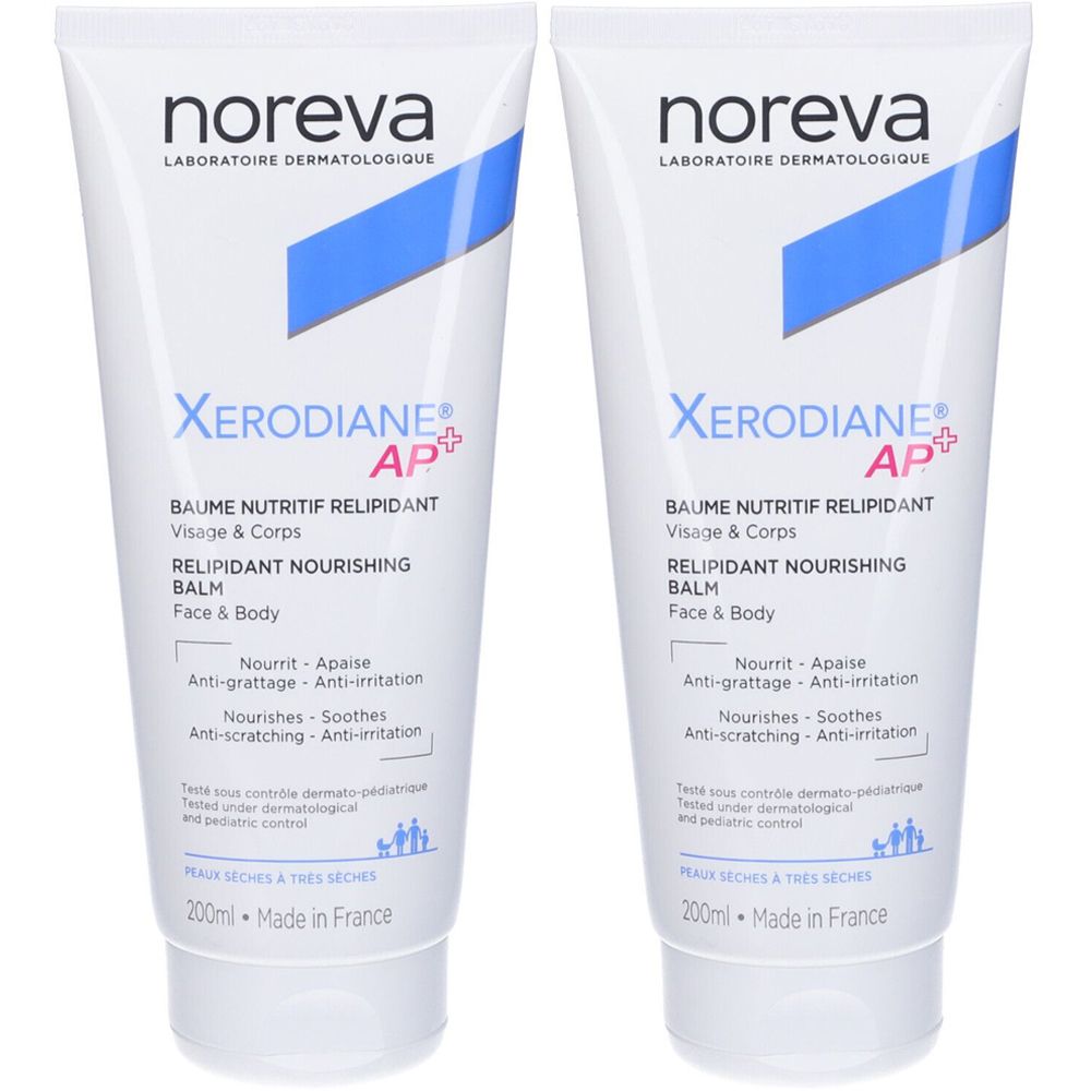 Noreva Xerodiane® AP+ Balsamo Nutritivo Set da 2
