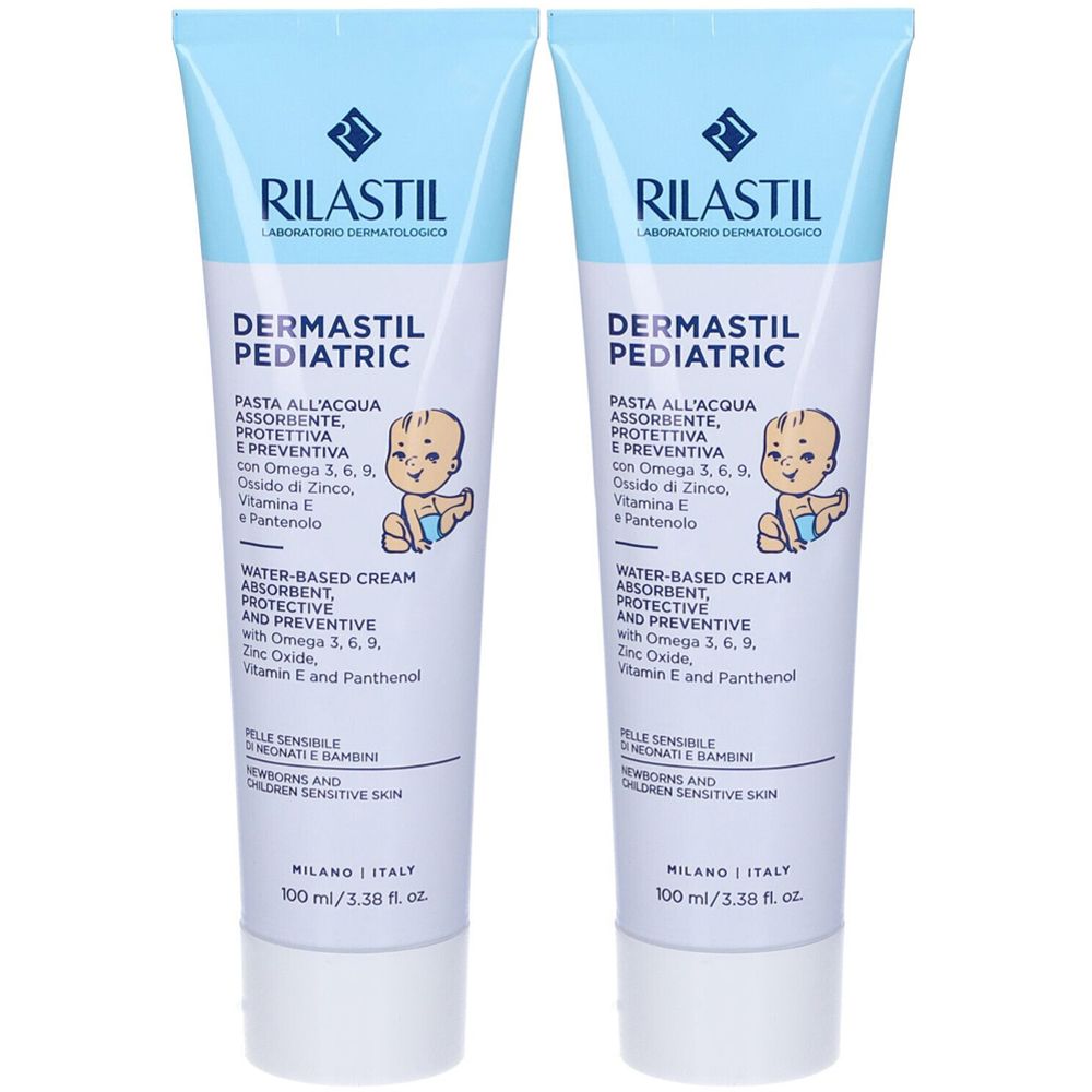 Rilastil Dermastil Pediatric Pasta all´Acqua Set da 2