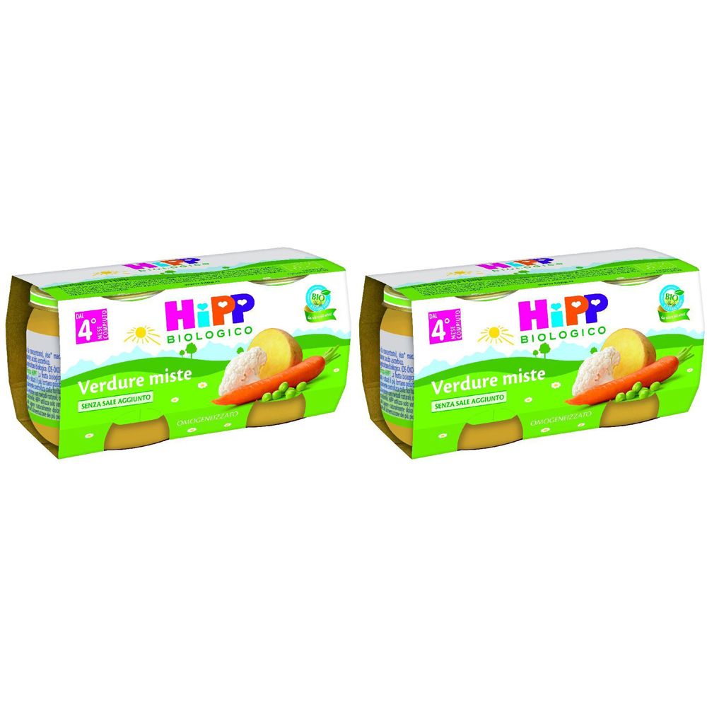 HiPP Biologico Verdure miste Set da 2