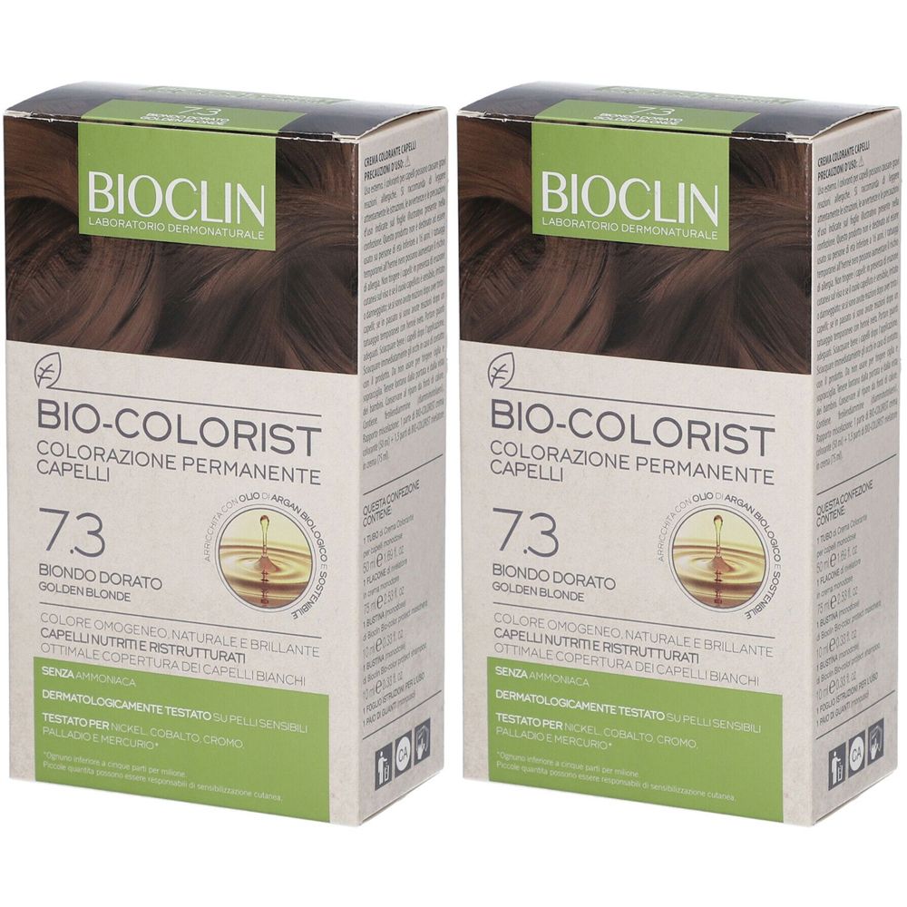 BIOCLIN Bio-Colorist 7.3 Biondo Dorato Set da 2