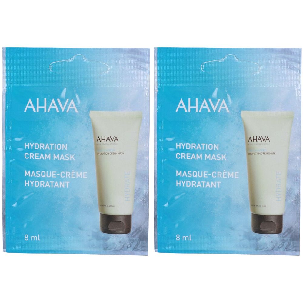 AHAVA Maschera Crema Idratante Set da 2