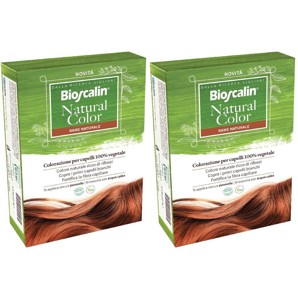 Bioscalin® Natural Color Rame Naturale Set da 2