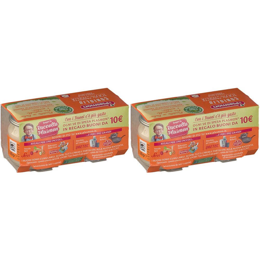 Plasmon® Omogeneizzato Coniglio Set da 2