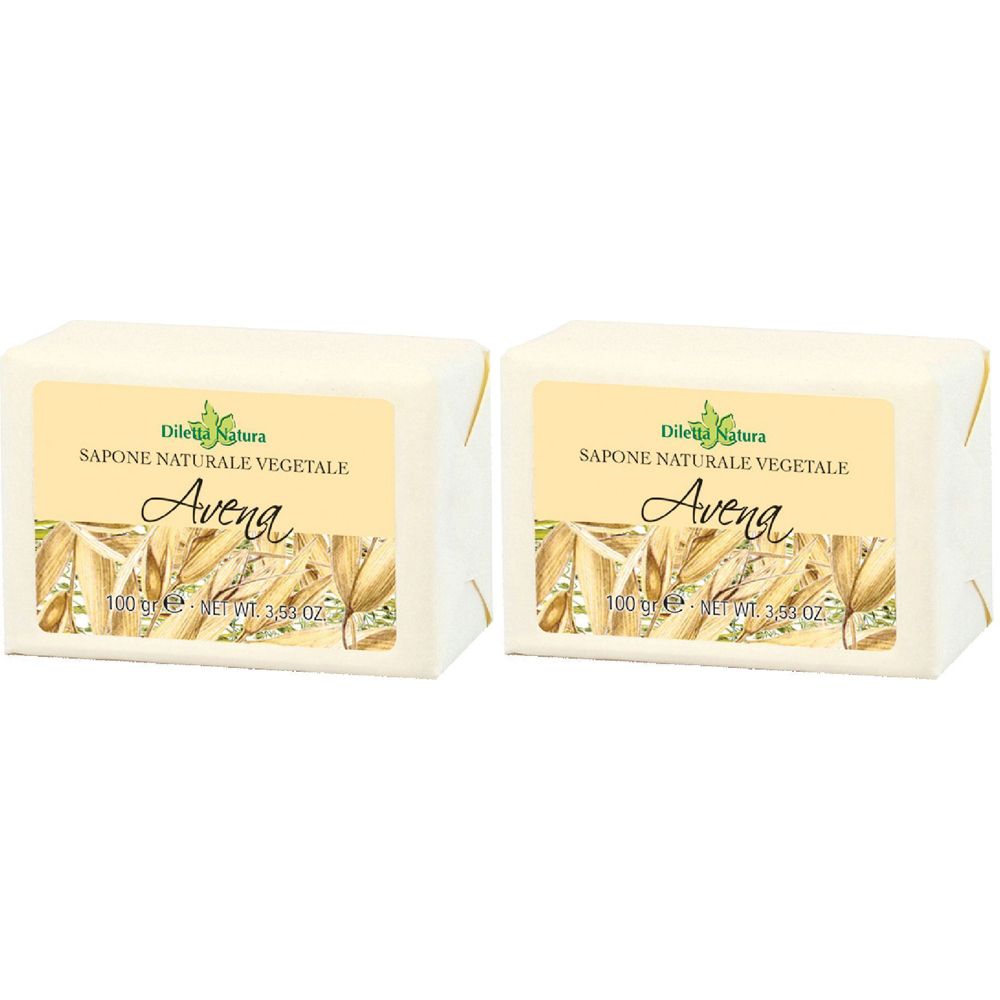 Diletta N Sapone Avena 100 G Set da 2