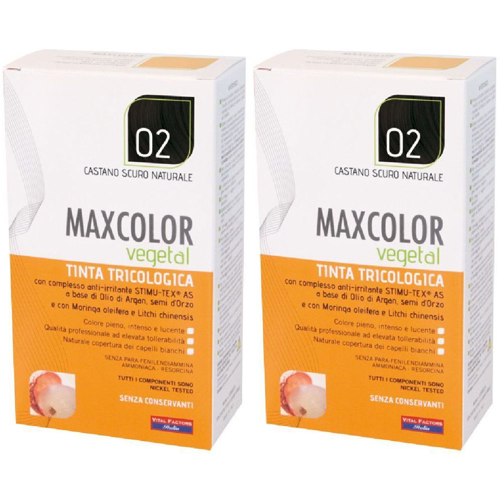 Max Color Vegetal 02 Tintura 140 Ml Set da 2