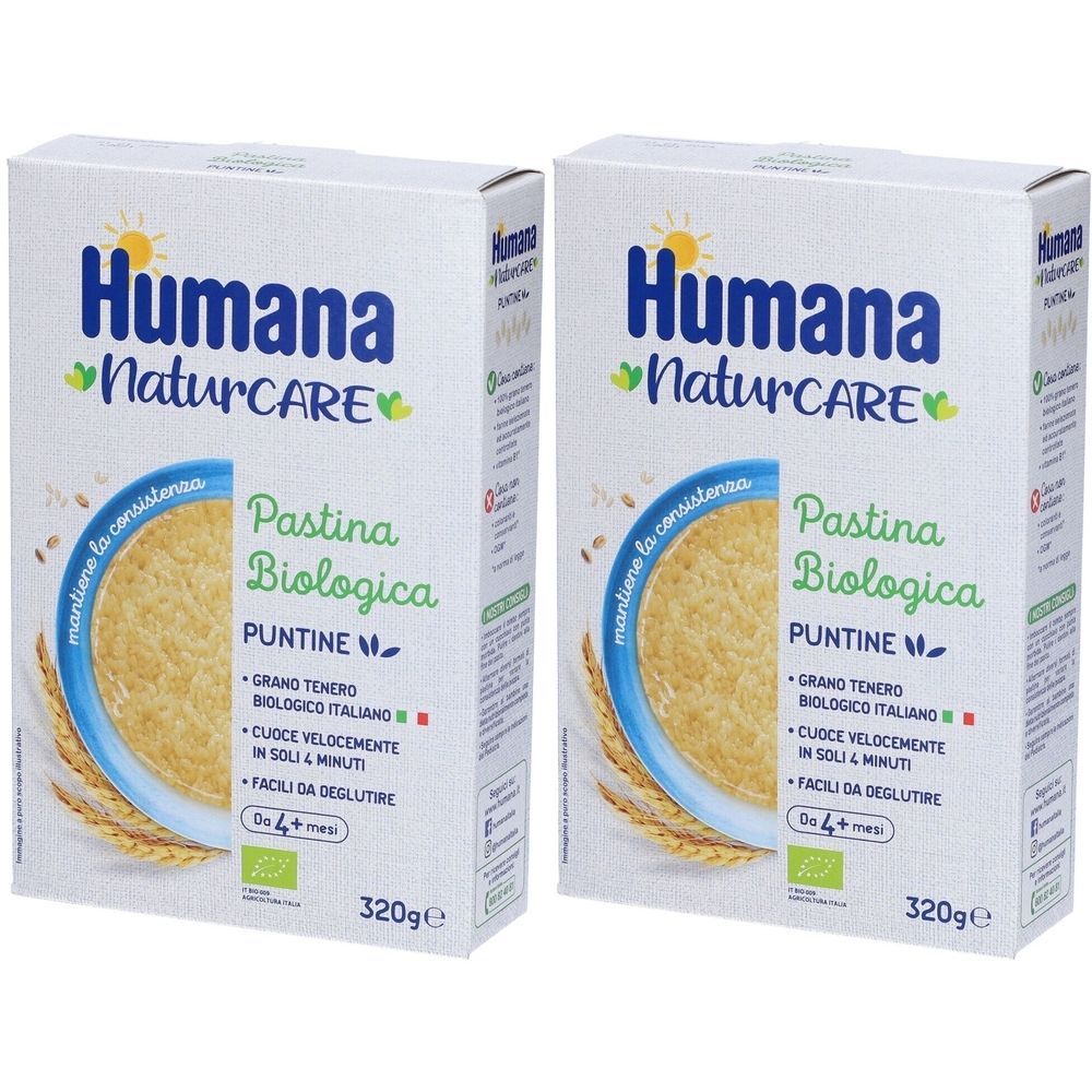 Humana Puntine Biologiche Pastina