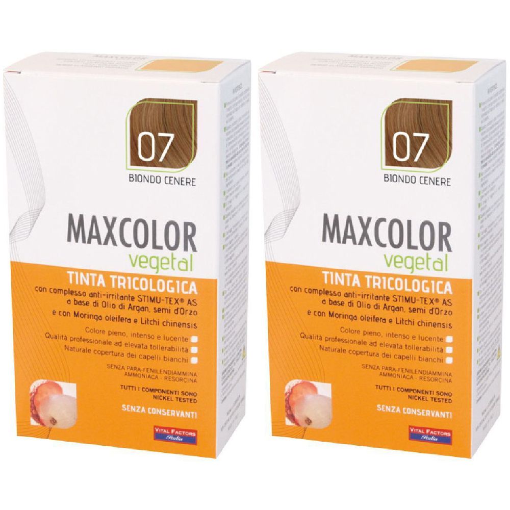 Max Color Vegetal 07 Tintura 140 Ml Set da 2