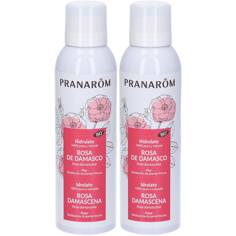 Pranarom Idrolato Rosa Damascena Spray Set da 2