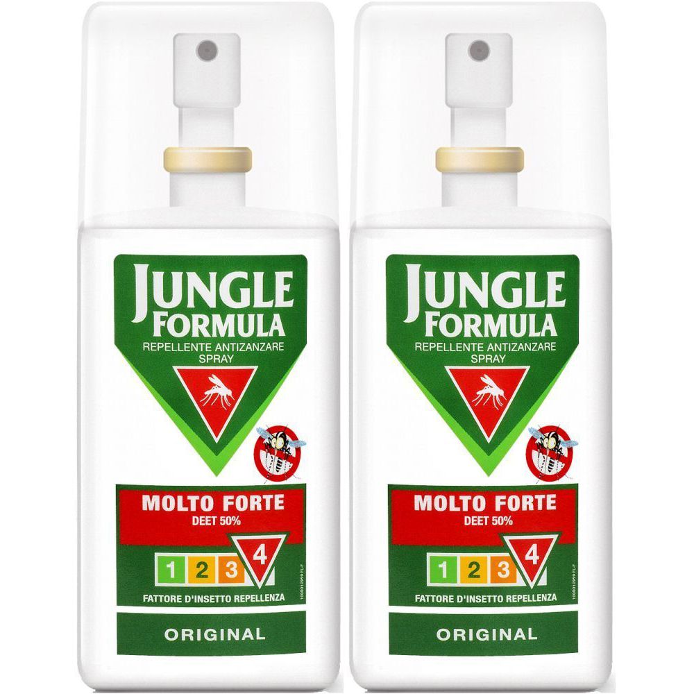 Jungle Formula Molto Forte Repellente Antizanzare Spray Set da 2