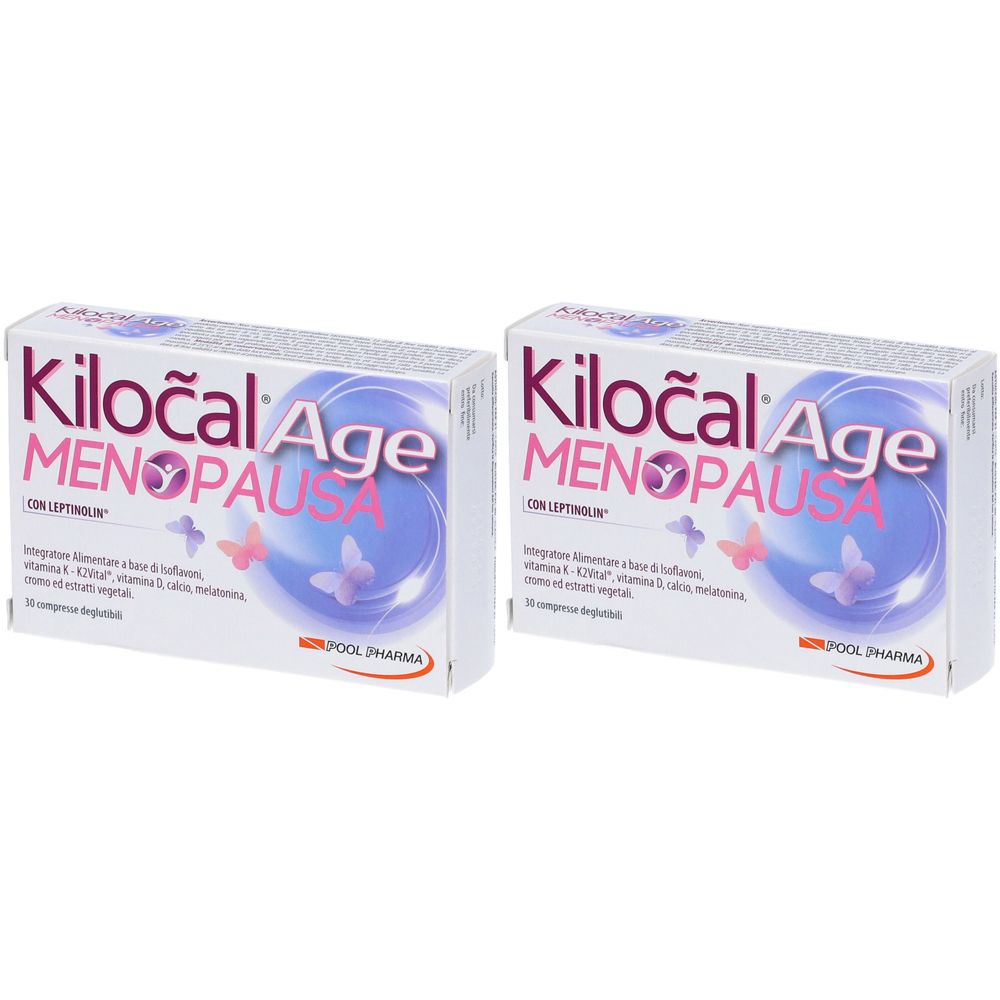 POOL PHARMA Kilocal AGE MENOPAUSA Set da 2