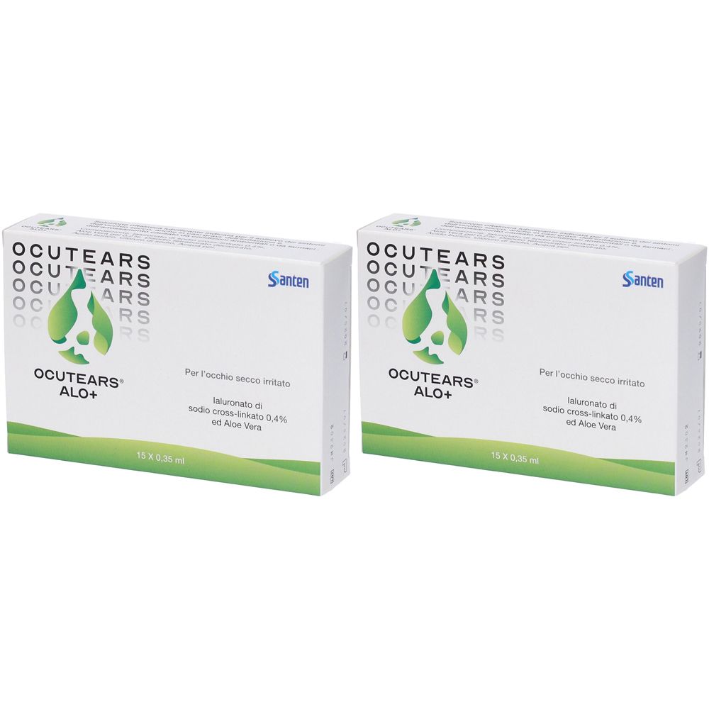 Ocutears Alo+ Collirio Lubrificante Set da 2
