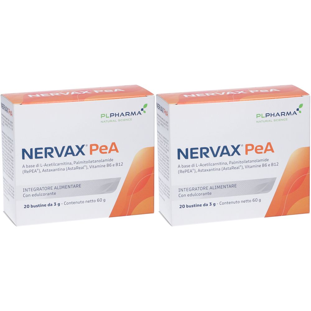 PL Pharma Nervax PeA Bustine Set da 2