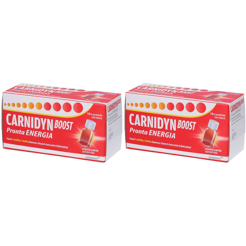 Carnidyn Boost Pronta Energia Flaconcini Set da 2
