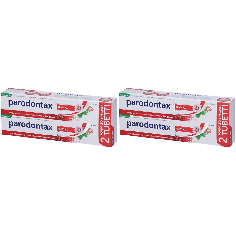 Parodontax Classico Dentifricio 2 Tubetti Set da 2