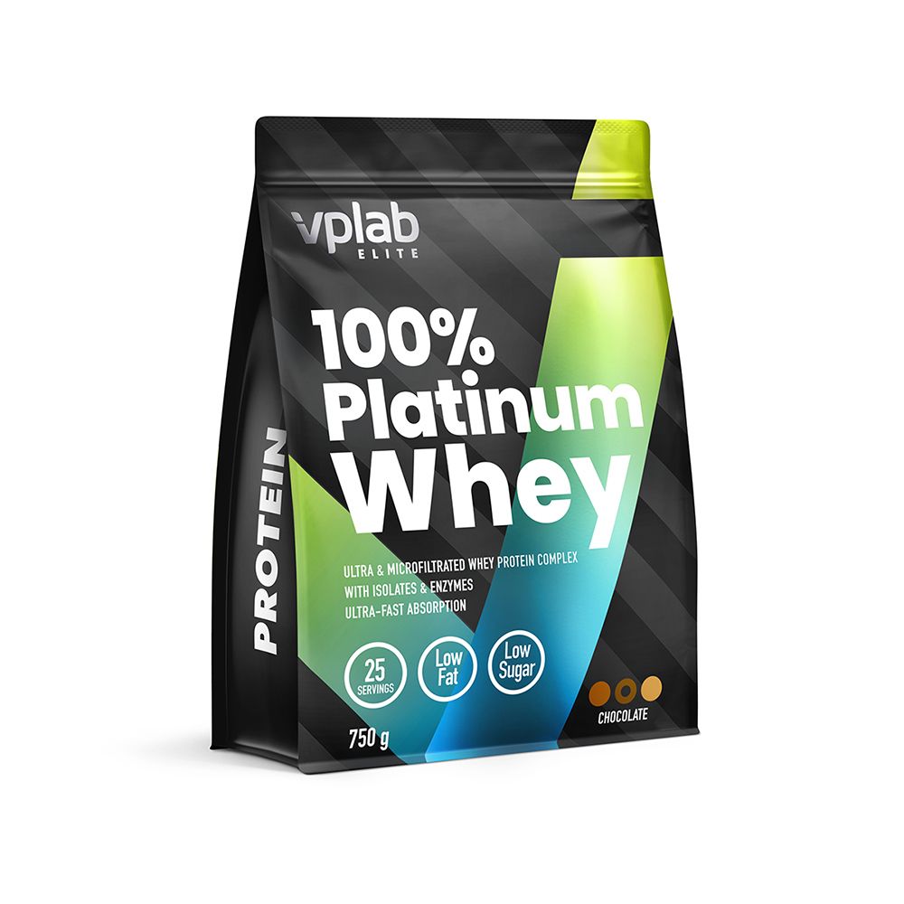 Vplab Platinum Whey Chocolate 750 g Polvere