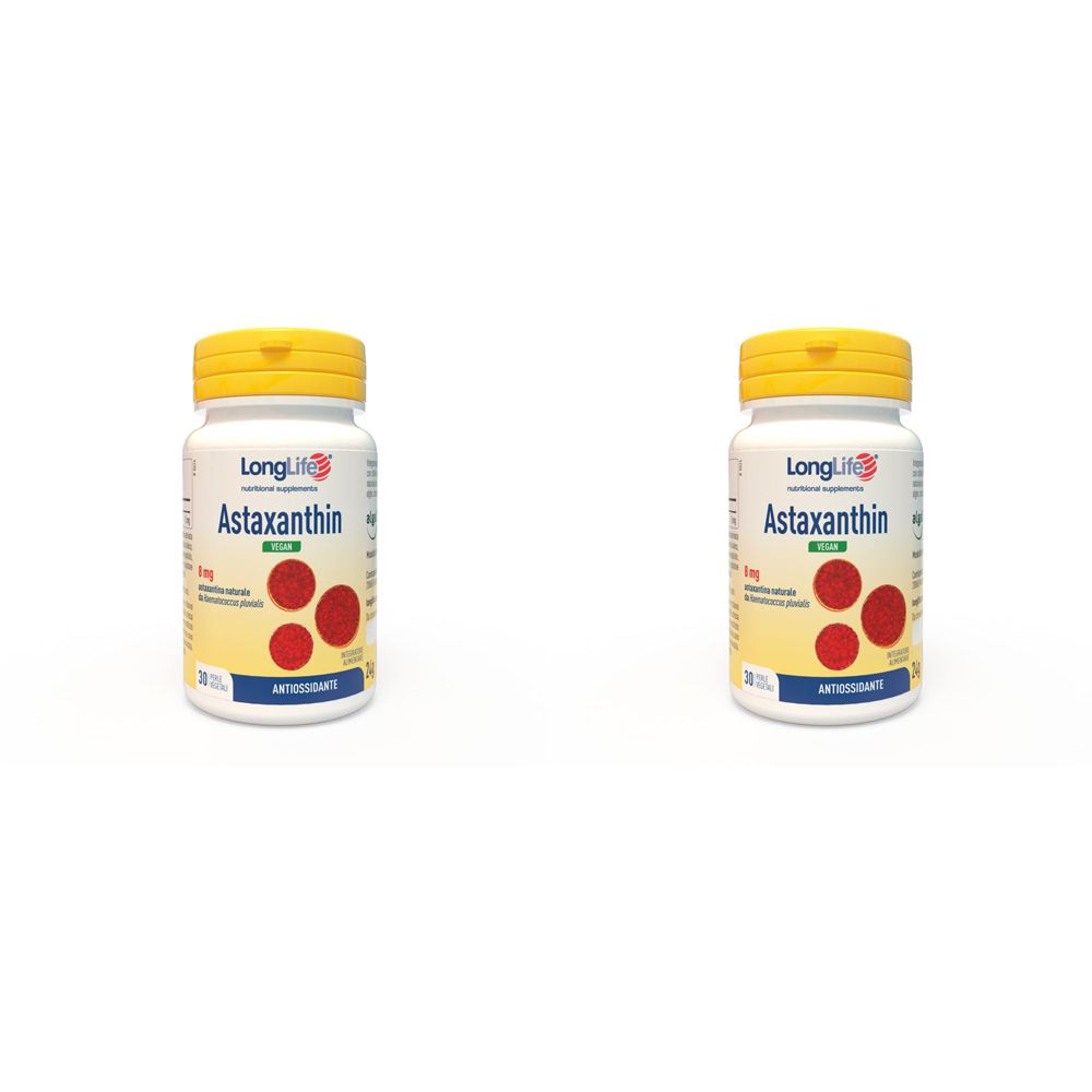 LongLife Astaxanthin Perle Set da 2