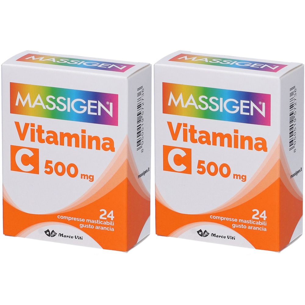 MASSIGEN® Vitamina C Compresse Set da 2