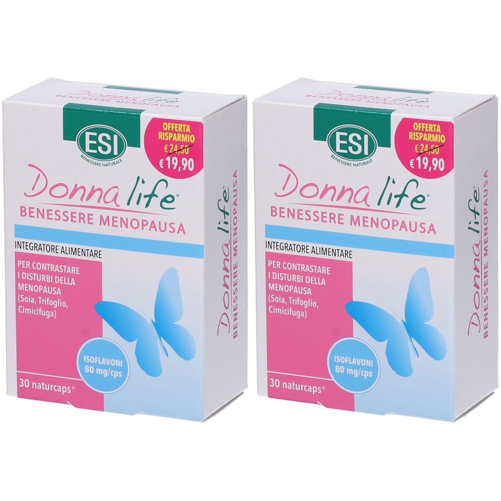 ESI Donna Life Benessere Menopausa Capsule Set da 2