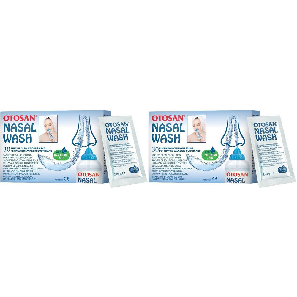 OTOSAN® Nasal Wash 30 Bustine Set da 2
