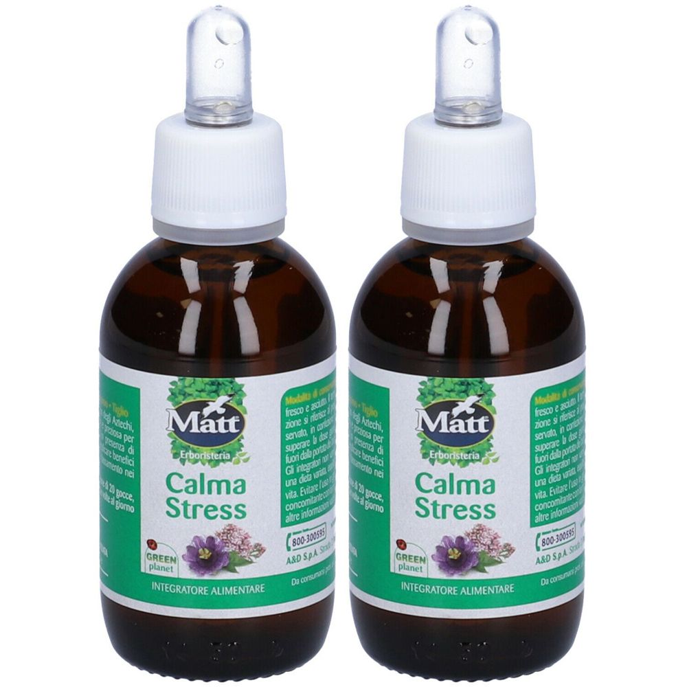 MATT Erboristeria Calma Stress Rilassante Set da 2