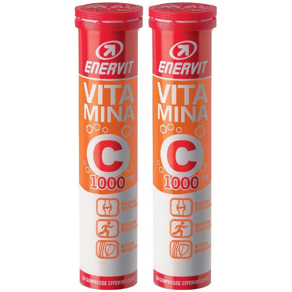 ENERVIT® Sport Vitamina C 1000 mg Set da 2
