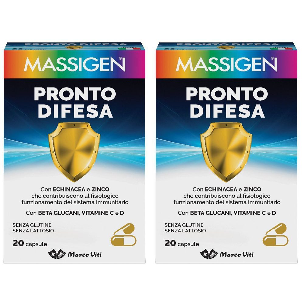 MASSIGEN® Pronto Difesa Capsule Set da 2