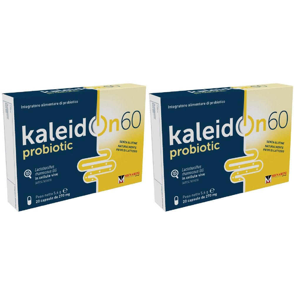 Kaleidon 60 Probiotic Capsule Set da 2
