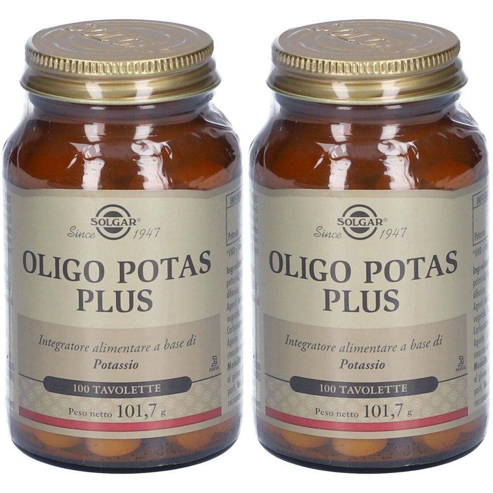 SOLGAR® Oligo Potas Plus Set da 2