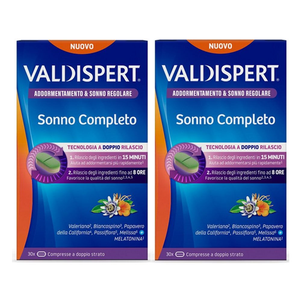 Valdispert Sonno Completo Compresse Set da 2