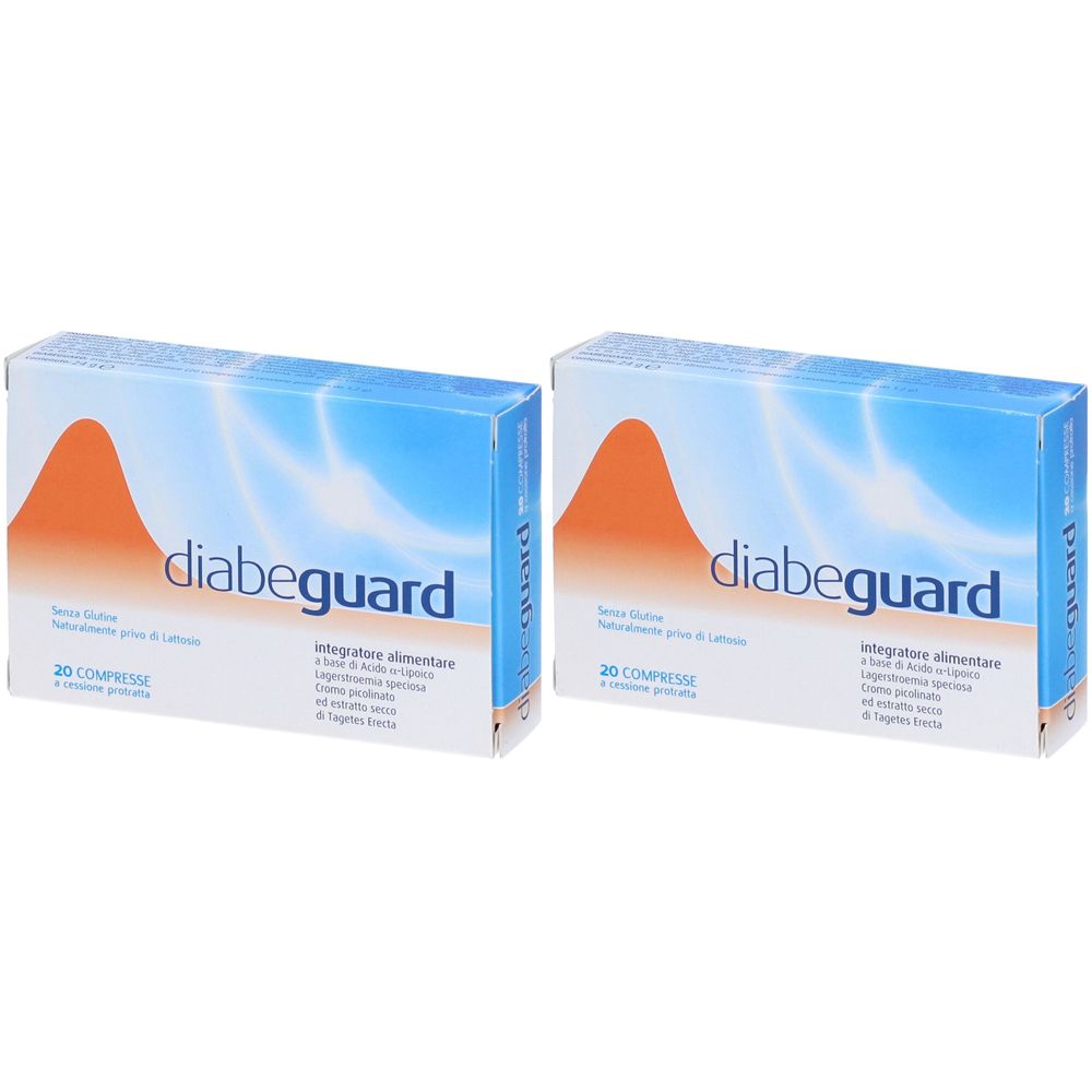 Diabeguard 20 Compresse Set da 2