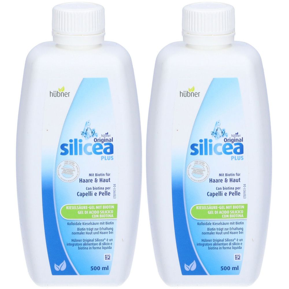 Hubner Original Silicea Plus Integratore Alimentare Set da 2