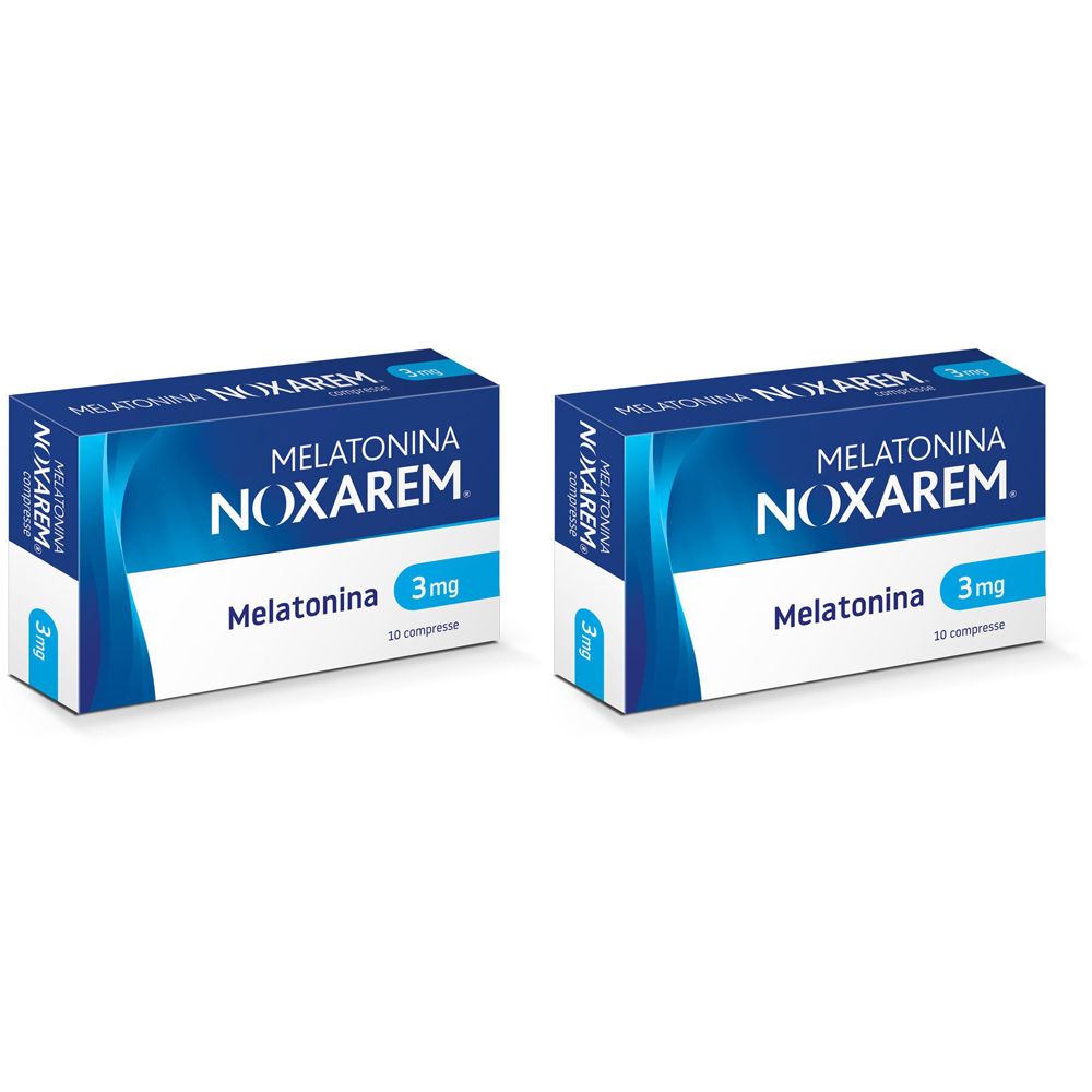 Melatonina Noxarem Compresse 3 mg Set da 2
