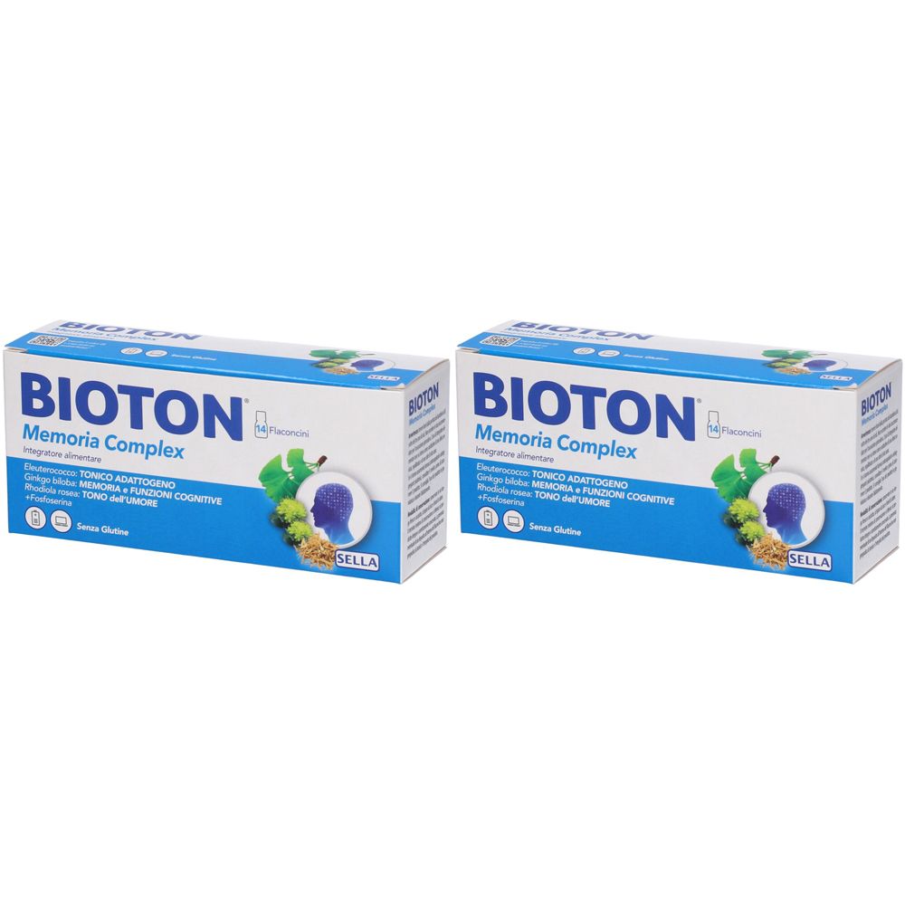 Sella Bioton Memoria Complex Flaconcini Set da 2
