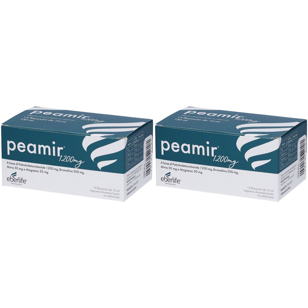 Peamir 1200 15 Flaconcini 10 Ml Set da 2