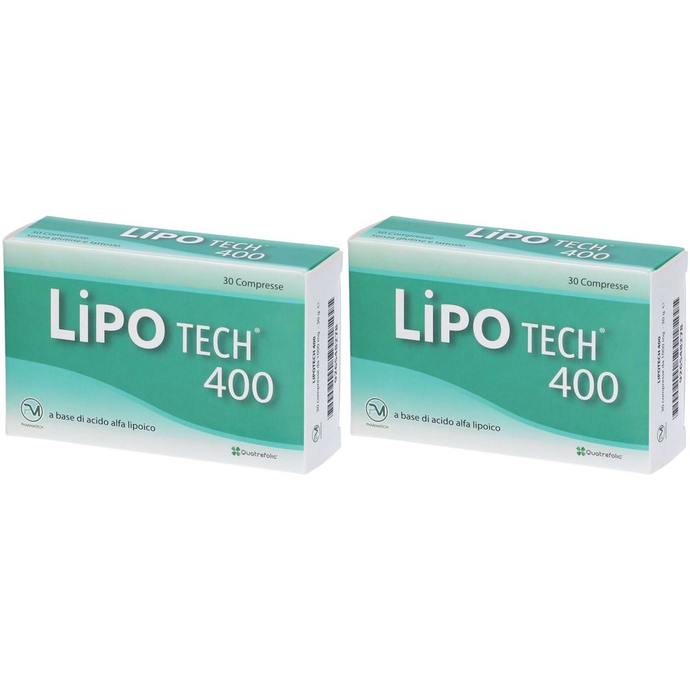 Lipotech 400 30 Compresse Set da 2