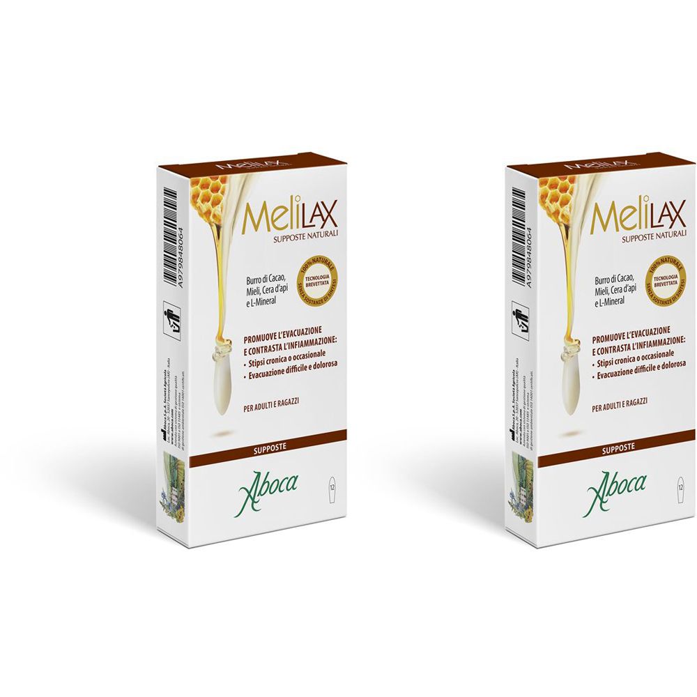 Melilax Supposte Set da 2