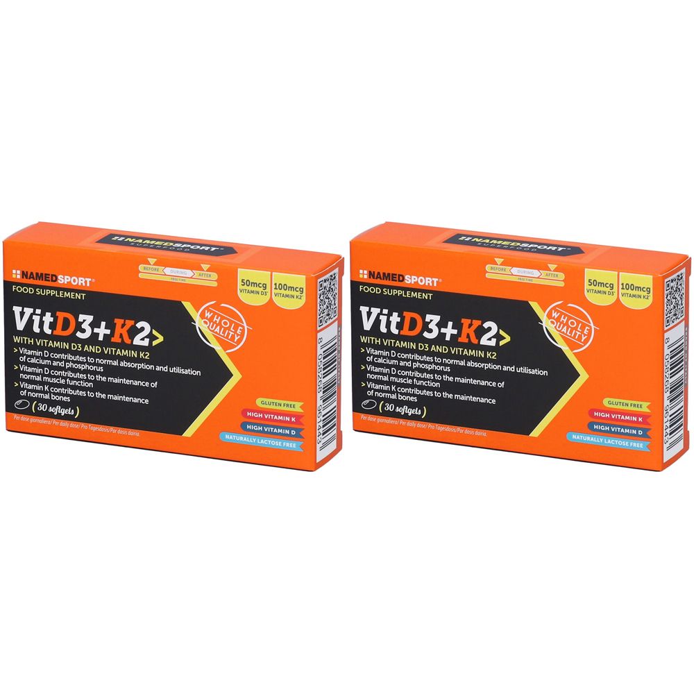 Namedsport VitD3+K2 Set da 2