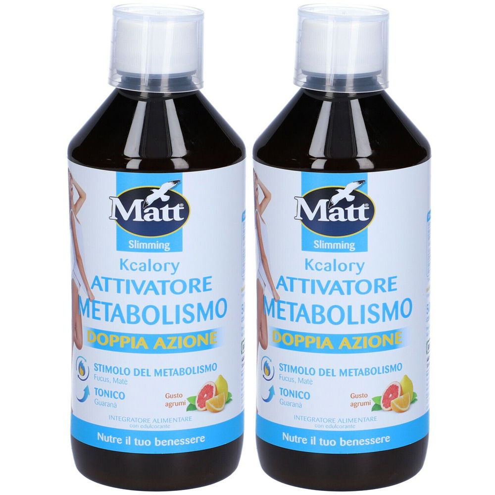 MATT Kcalory Attivatore Metabolismo Set da 2