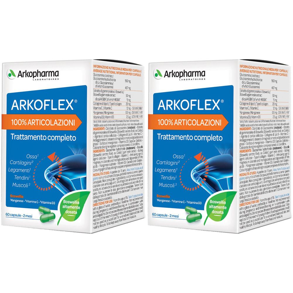 Arkopharma Arkoflex® 100% Articolazioni Set da 2 - risparmia il 10% con il codice: ARKO10