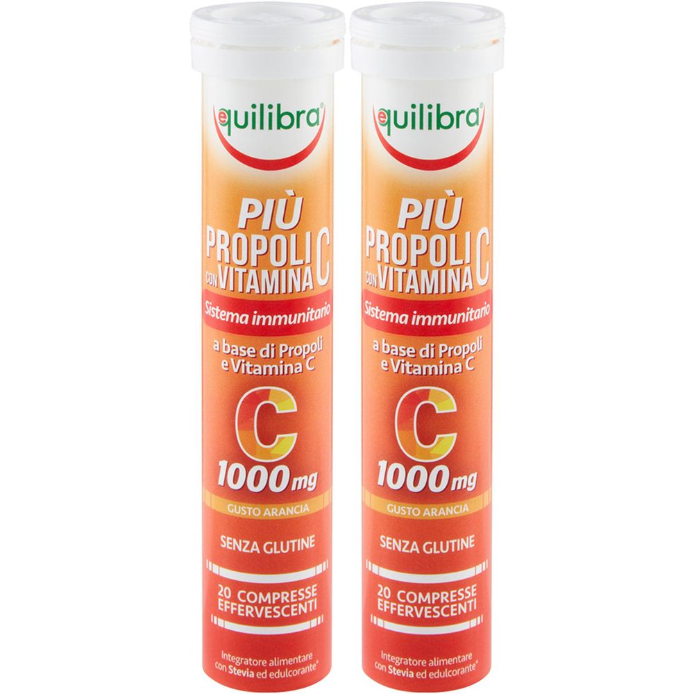 Equilibra® Più Propoli con Vitamina C Set da 2