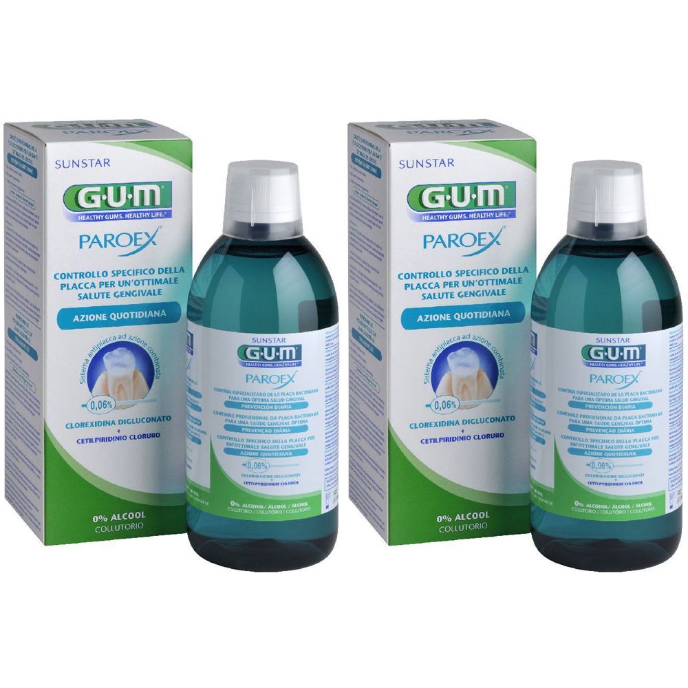 Gum® Paroex Collutorio Set da 2