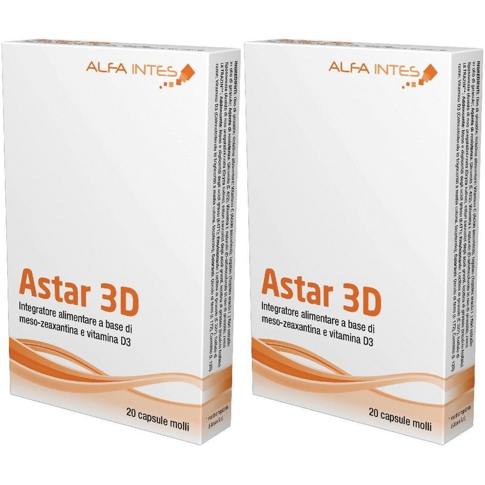 Astar 3D 20 Capsule Molli Set da 2