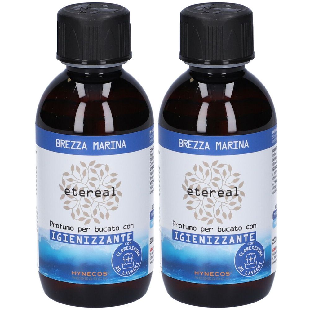 Etereal Profumo Per Bucato Igienizzante Brezza Marina Set da 2