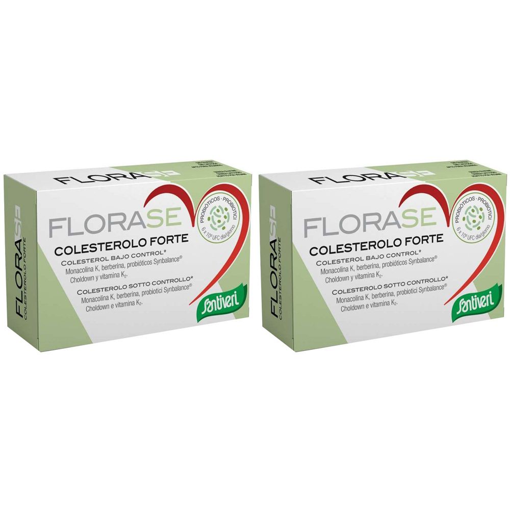 Florase Colesterolo Forte 40 Capsule Set da 2
